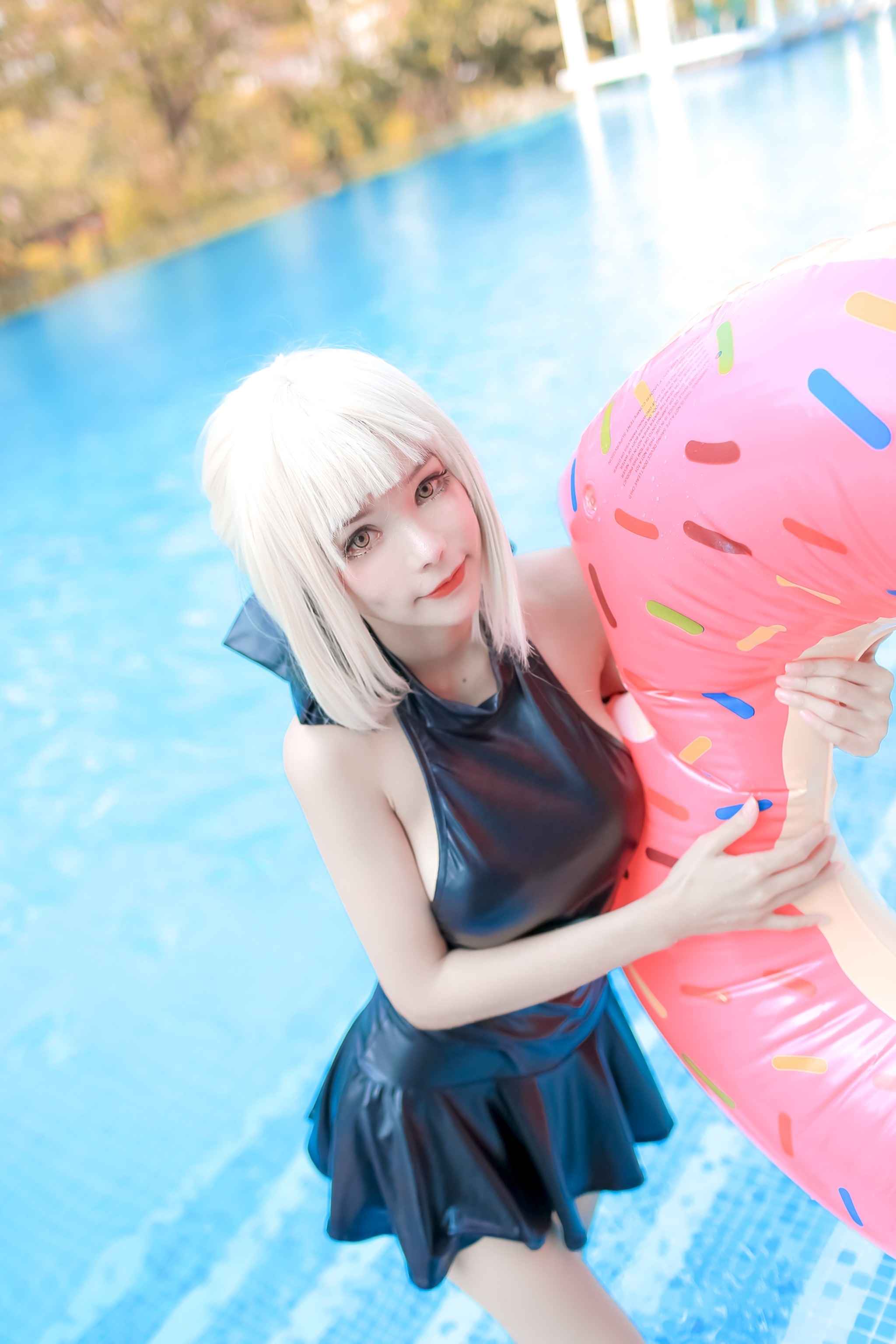 Kitkat Cosplay 9 – NO.009 Saber Alter Swim Suit [29P]-XikXak